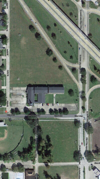 Church as seen from above